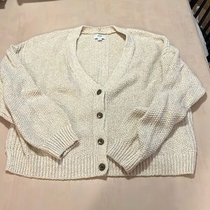 Aerie Buttoned Cardigan
